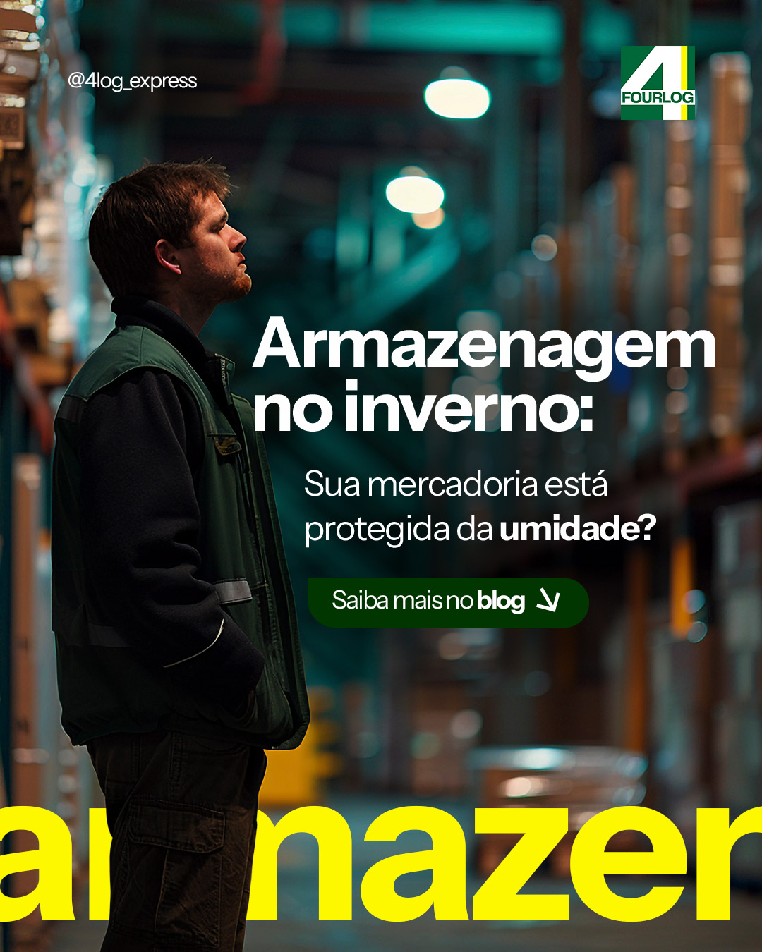 Armazenagem no inverno: como evitar perdas de mercadoria com a umidade